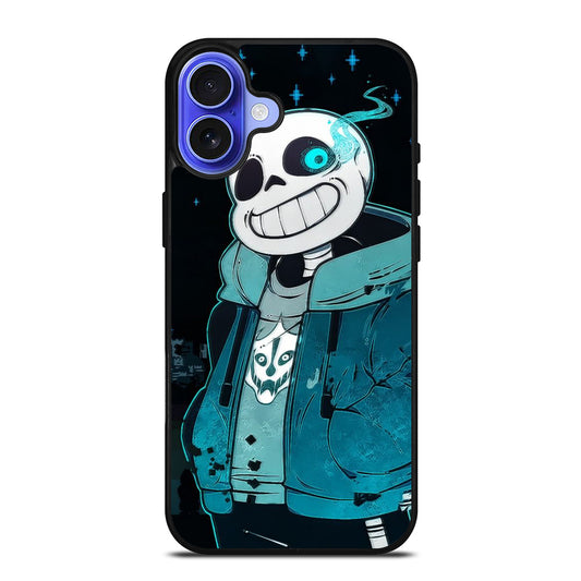 UNDERTALE SANS CARTOON iPhone 16 Case Cover