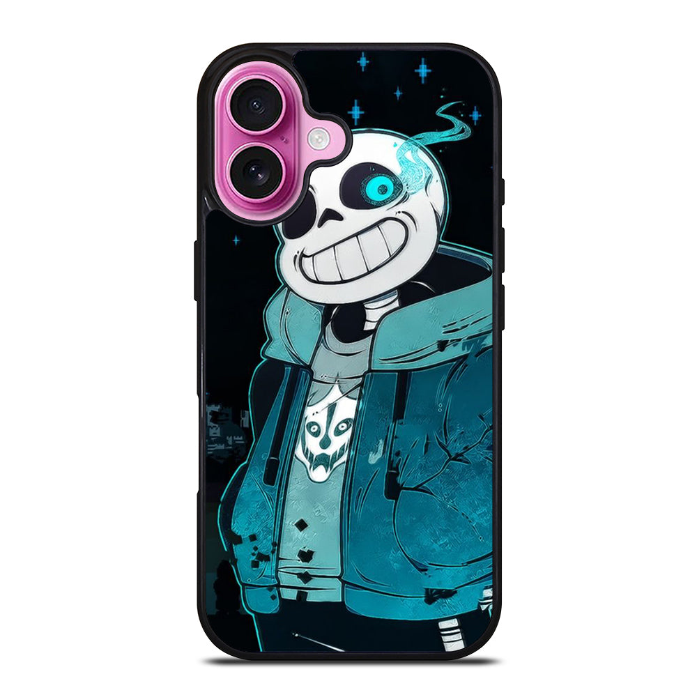 UNDERTALE SANS CARTOON iPhone 16 Plus Case Cover