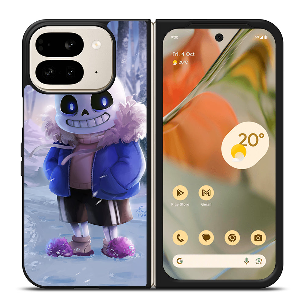 UNDERTALE SANS CUTE Google Pixel 9 Pro Fold Case Cover