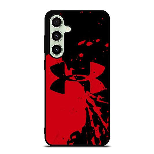 UNDER ARMOUR BLACK RED LOGO Samsung Galaxy S24 FE Case Cover