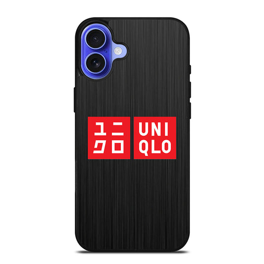 UNIQLO LOGO METAL iPhone 16 Case Cover