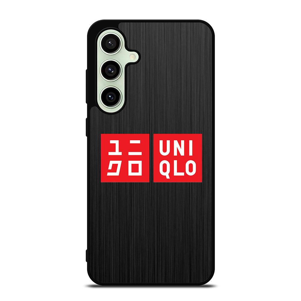 UNIQLO LOGO METAL Samsung Galaxy S24 FE Case Cover