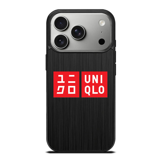 UNIQLO LOGO METAL iPhone 17 Pro Case Cover