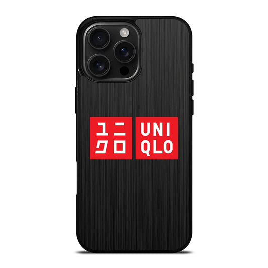 UNIQLO LOGO METAL iPhone 16 Pro Max Case Cover