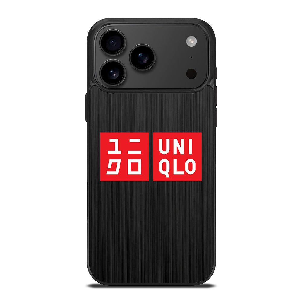 UNIQLO LOGO METAL iPhone 17 Pro Max Case Cover