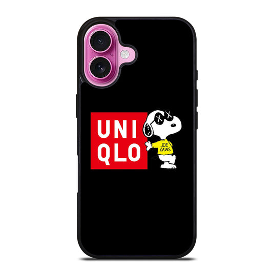 UNIQLO X SNOOPY DOG iPhone 16 Plus Case Cover