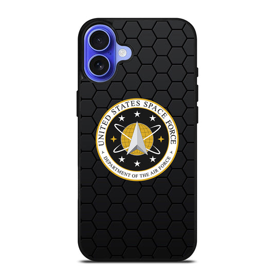 UNITED STATES SPACE CORPS USSC HEXAGON LOGO iPhone 16 Case Cover