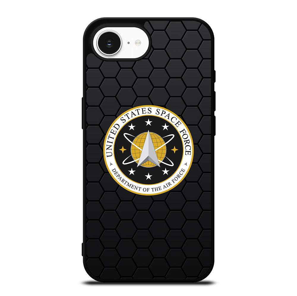 UNITED STATES SPACE CORPS USSC HEXAGON LOGO iPhone 16e Case Cover