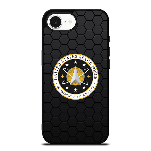 UNITED STATES SPACE CORPS USSC HEXAGON LOGO iPhone 16e Case Cover