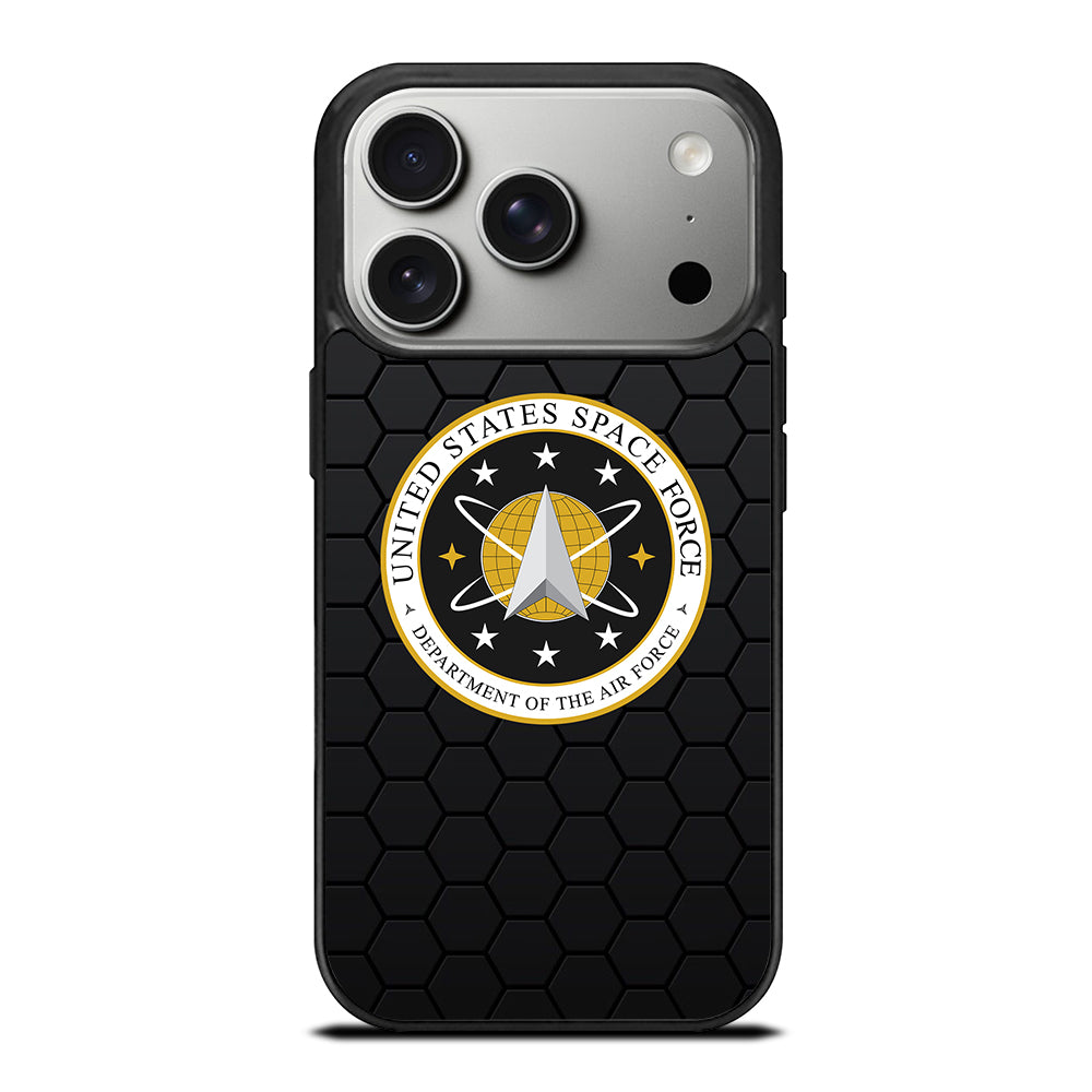 UNITED STATES SPACE CORPS USSC HEXAGON LOGO iPhone 17 Pro Case Cover