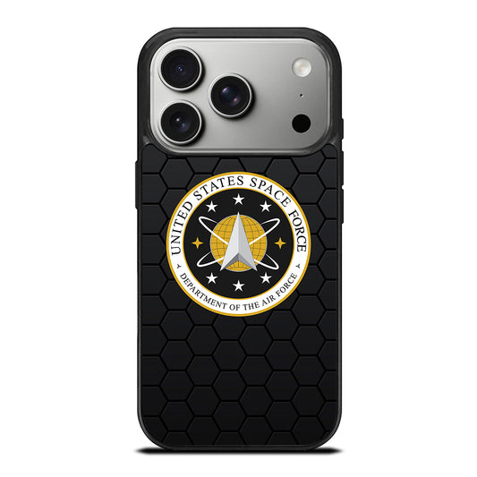 UNITED STATES SPACE CORPS USSC HEXAGON LOGO iPhone 17 Pro Case Cover