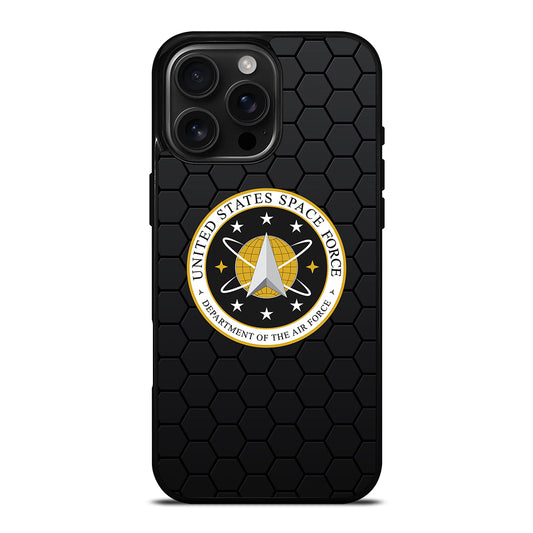 UNITED STATES SPACE CORPS USSC HEXAGON LOGO iPhone 16 Pro Max Case Cover