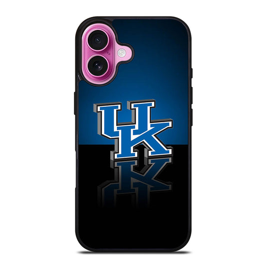 UNIVERSITY OF KENTUCKY UK LOGO 3 iPhone 16 Plus Case Cover