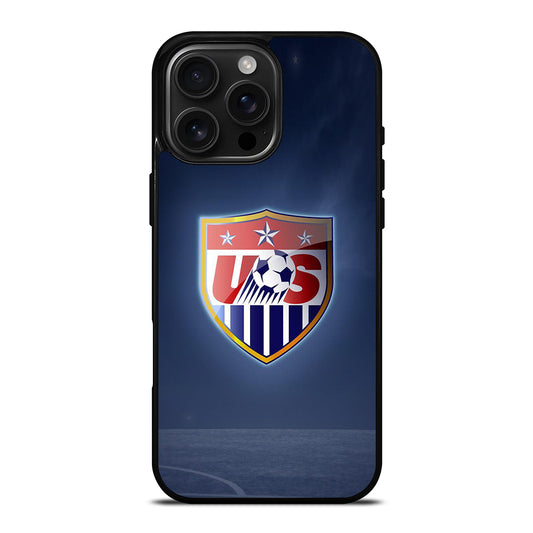 USA SOCCER TEAM LOGO iPhone 16 Pro Max Case Cover