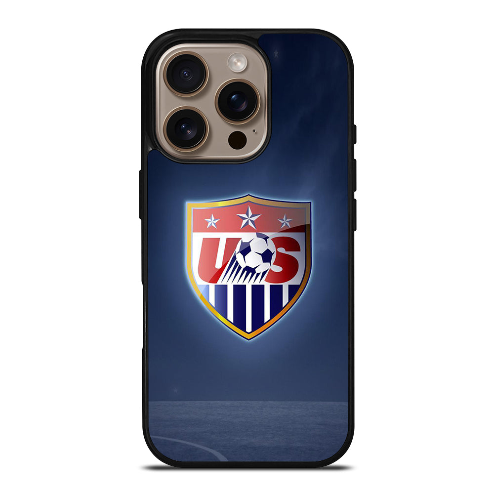 USA SOCCER TEAM LOGO iPhone 16 Pro Case Cover