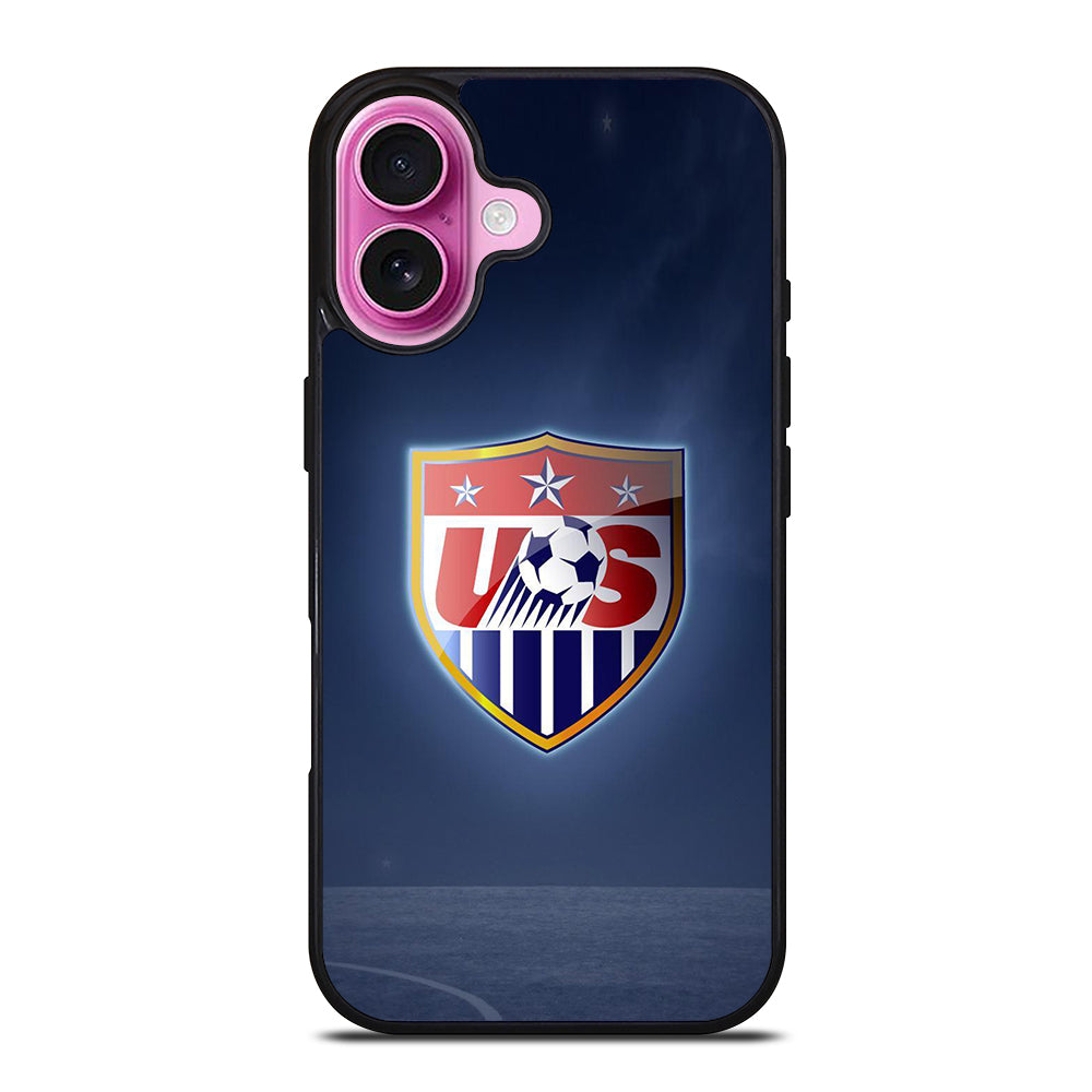 USA SOCCER TEAM LOGO iPhone 16 Plus Case Cover