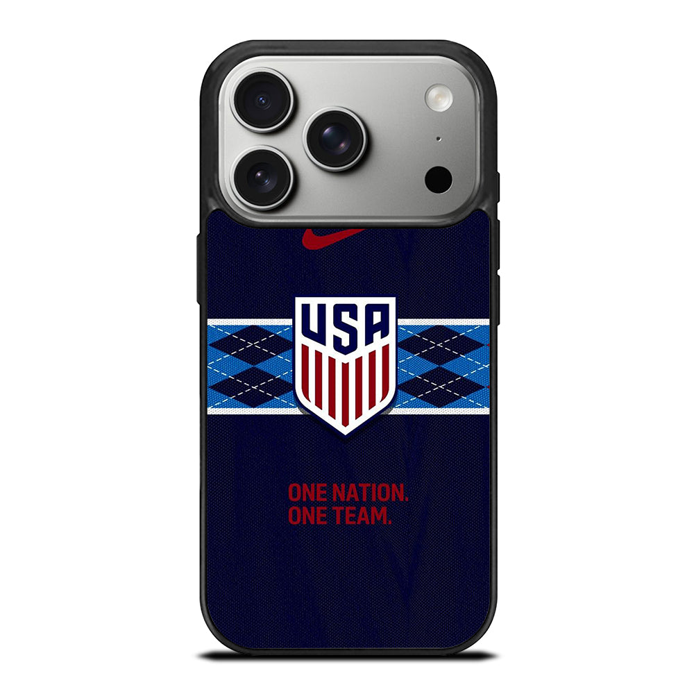 USA SOCCER TEAM ONE NATION ONE TEAM iPhone 17 Pro Case Cover