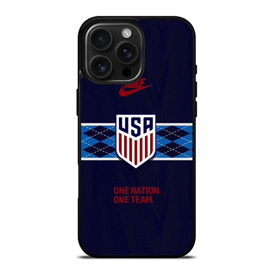 USA SOCCER TEAM ONE NATION ONE TEAM iPhone 16 Pro Max Case Cover
