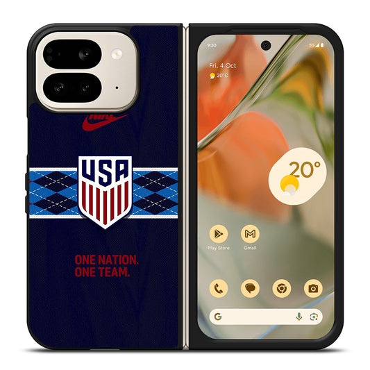 USA SOCCER TEAM ONE NATION ONE TEAM Google Pixel 9 Pro Fold Case Cover