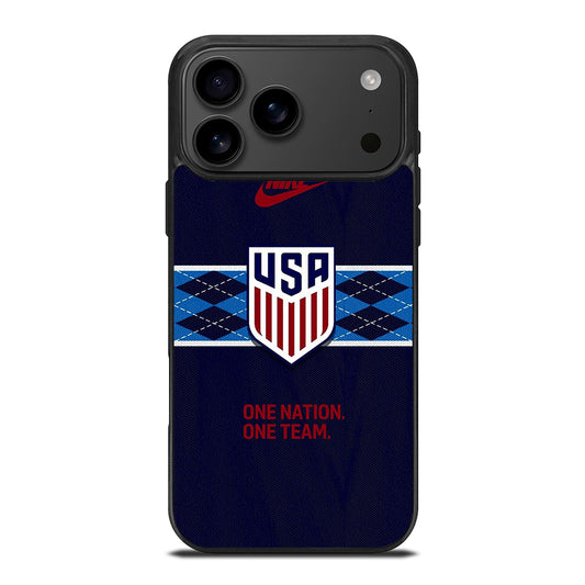 USA SOCCER TEAM ONE NATION ONE TEAM iPhone 17 Pro Max Case Cover