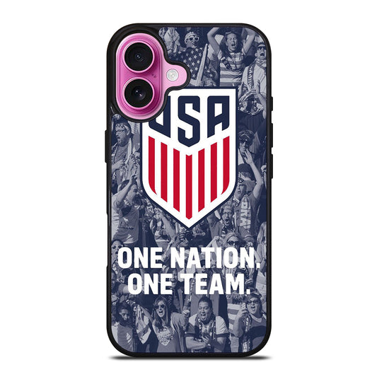 USA SOCCER TEAM SYMBOL iPhone 16 Plus Case Cover