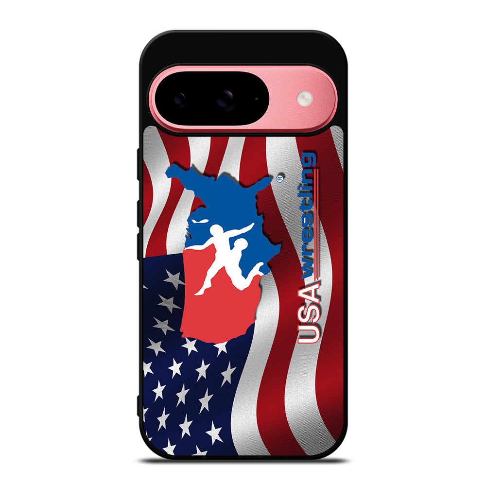 USA WRESTLING FLAG LOGO Google Pixel 9 Case Cover