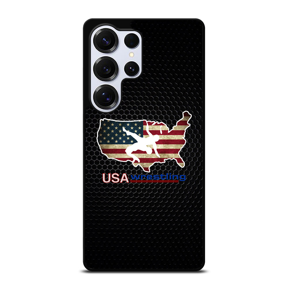 USA WRESTLING METAL LOGO Samsung Galaxy S26 Ultra Case Cover