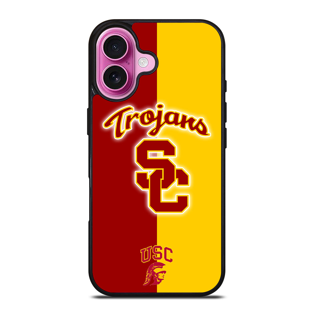 USC TROJANS FOOTBALL LOGO iPhone 16 Plus Case Cover