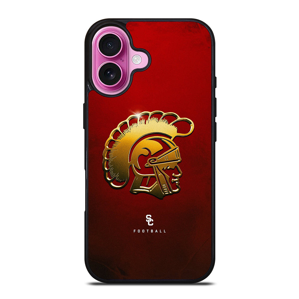 USC TROJANS GOLD LOGO iPhone 16 Plus Case Cover