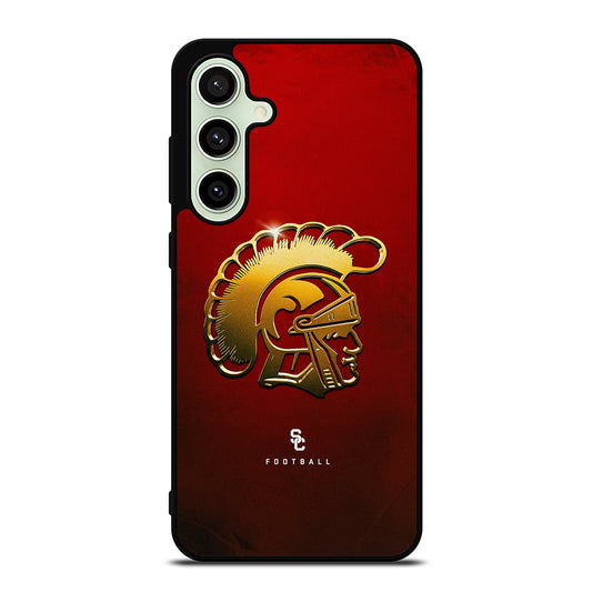 USC TROJANS GOLD LOGO Samsung Galaxy S24 FE Case Cover