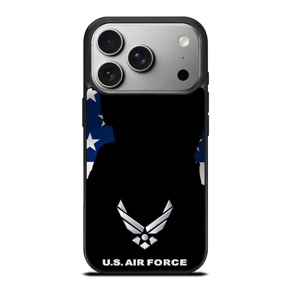 US AIR FORCE AMERICAN FLAG iPhone 17 Pro Case Cover