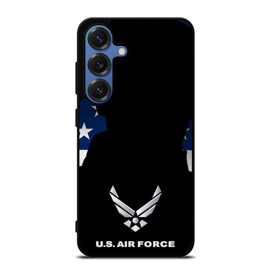 US AIR FORCE AMERICAN FLAG Samsung Galaxy S25 Case Cover