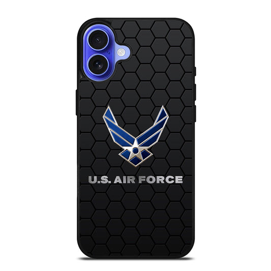 US AIR FORCE LOGO HEXAGON iPhone 16 Case Cover