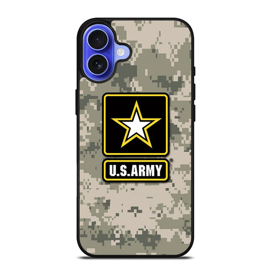 US ARMY USA MILITARY CAMO LOGO iPhone 16 Case Cover