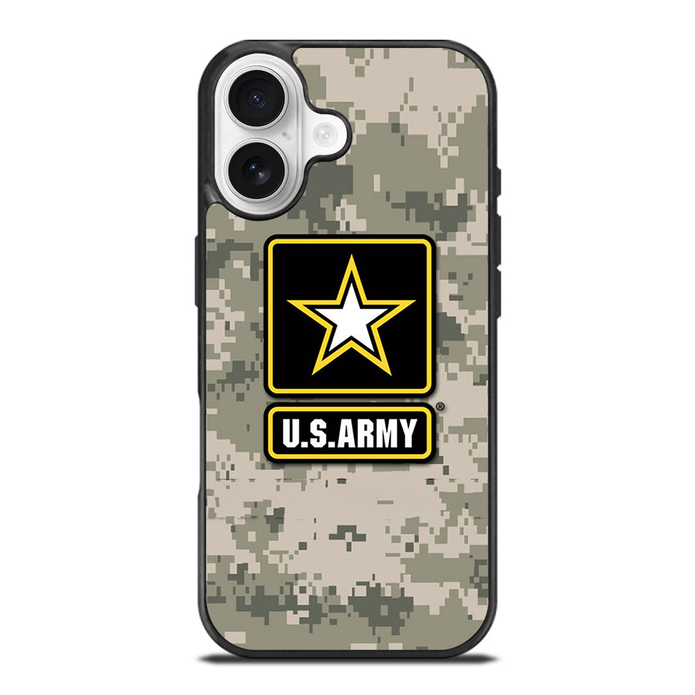 US ARMY USA MILITARY CAMO LOGO iPhone 17 Case Cover