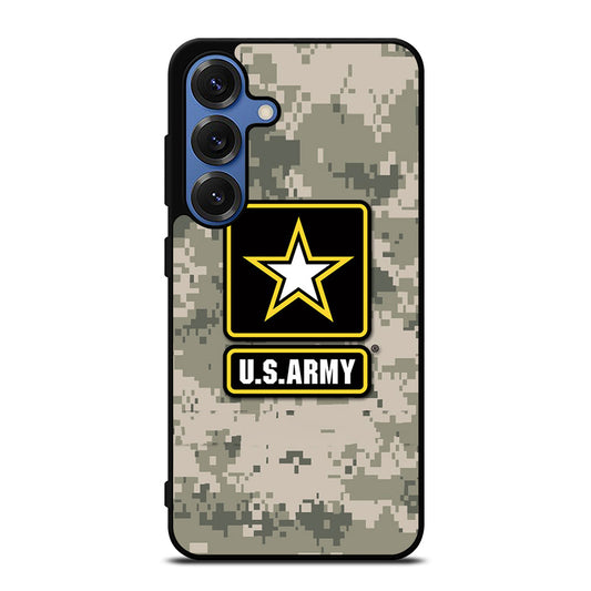 US ARMY USA MILITARY CAMO LOGO Samsung Galaxy S25 Case Cover