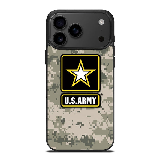 US ARMY USA MILITARY CAMO LOGO iPhone 17 Pro Max Case Cover