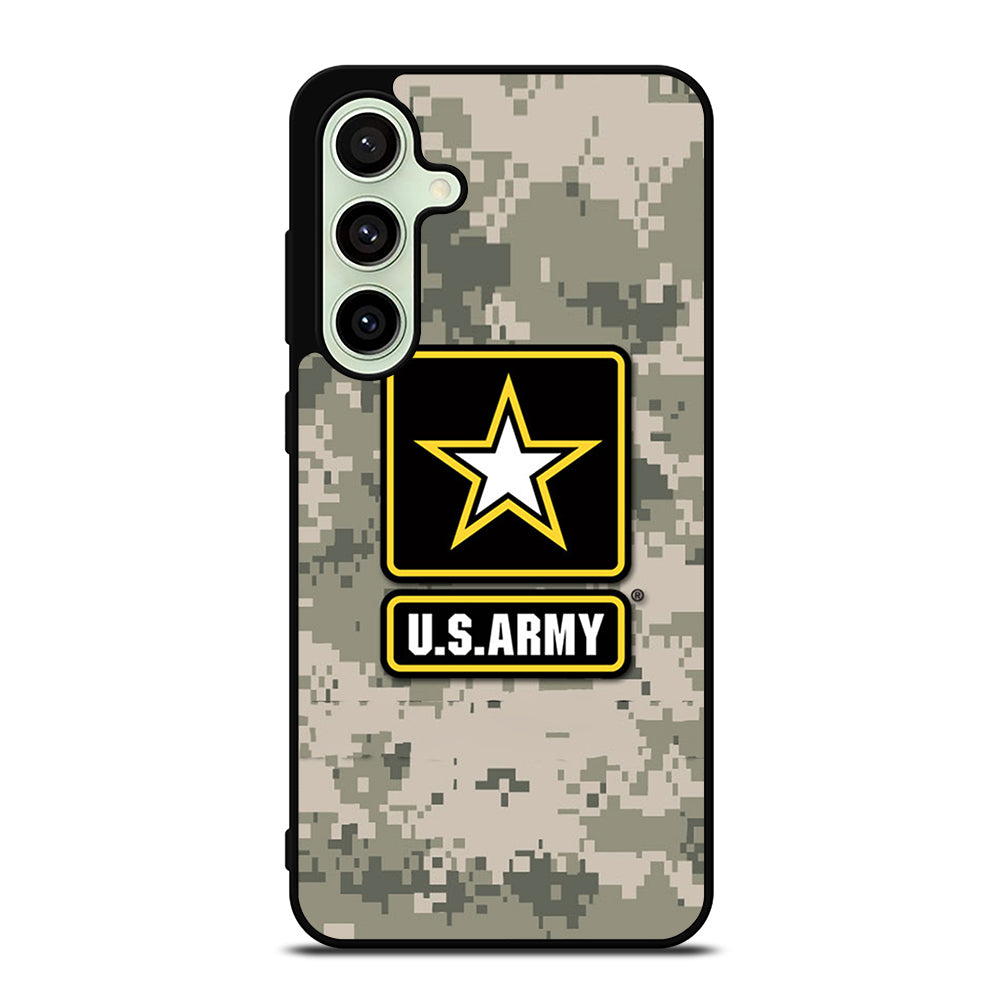 US ARMY USA MILITARY CAMO LOGO Samsung Galaxy S24 FE Case Cover