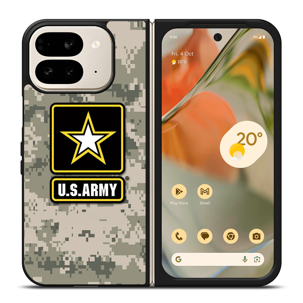 US ARMY USA MILITARY CAMO LOGO Google Pixel 9 Pro Fold Case Cover