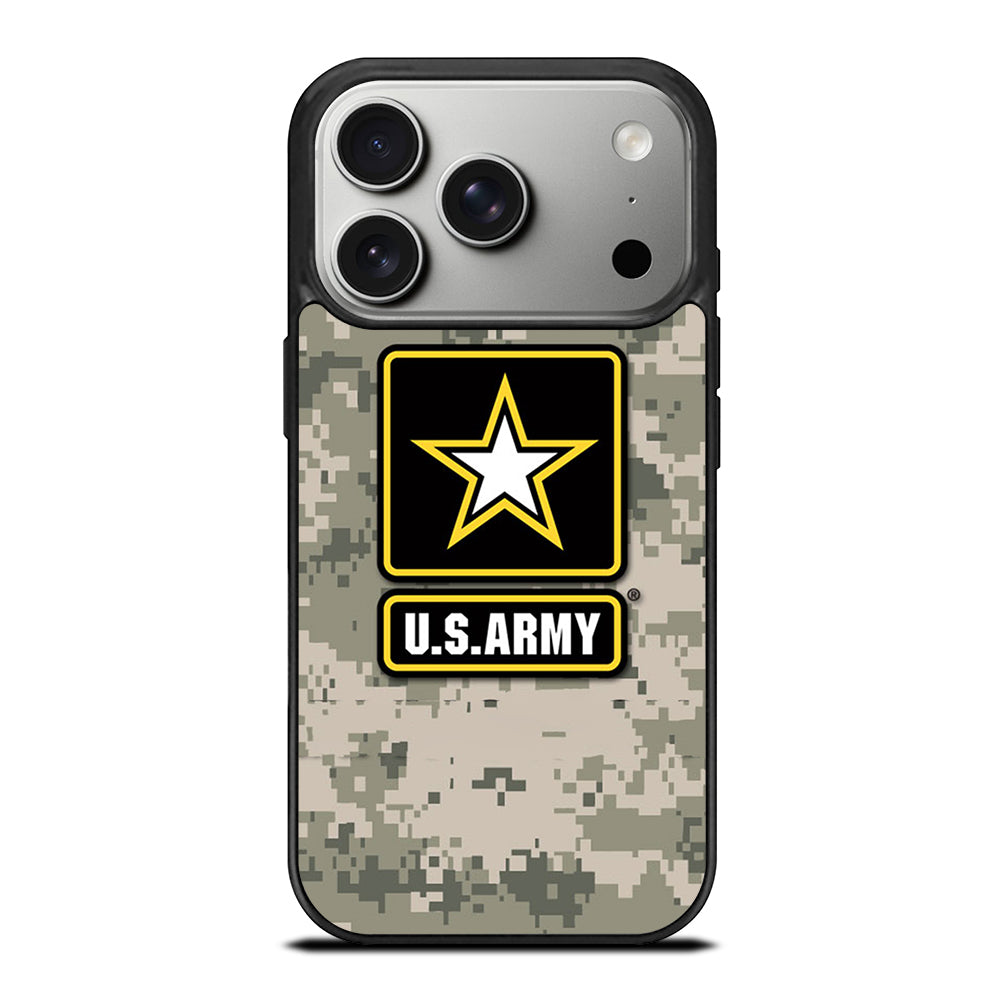 US ARMY USA MILITARY CAMO LOGO iPhone 17 Pro Case Cover
