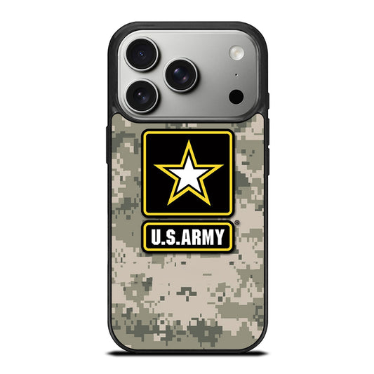 US ARMY USA MILITARY CAMO LOGO iPhone 17 Pro Case Cover