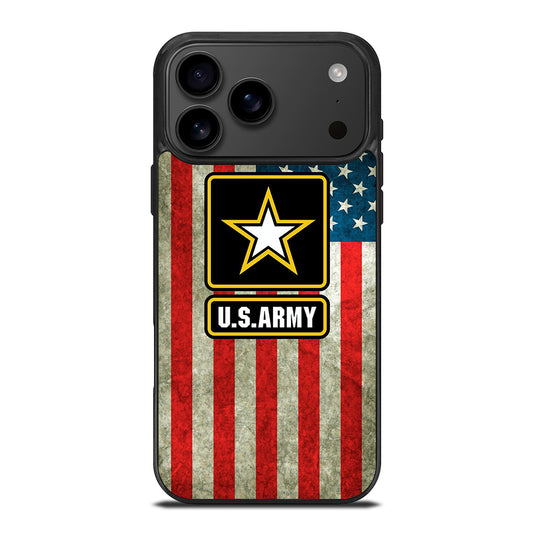 US ARMY USA MILITARY FLAG LOGO iPhone 17 Pro Max Case Cover