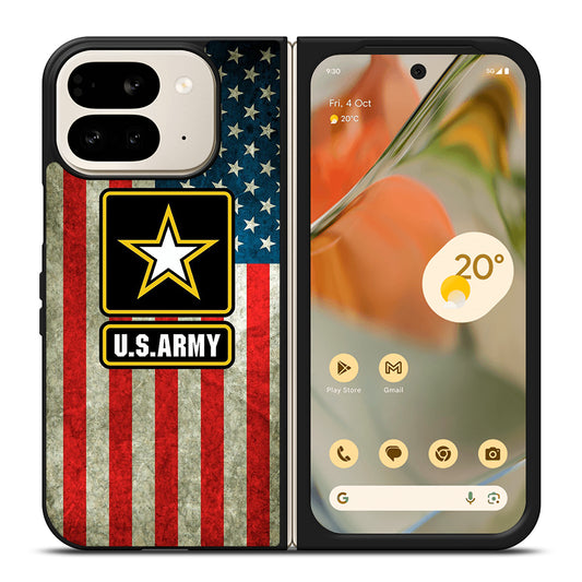 US ARMY USA MILITARY FLAG LOGO Google Pixel 9 Pro Fold Case Cover