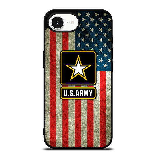 US ARMY USA MILITARY FLAG LOGO iPhone 16e Case Cover