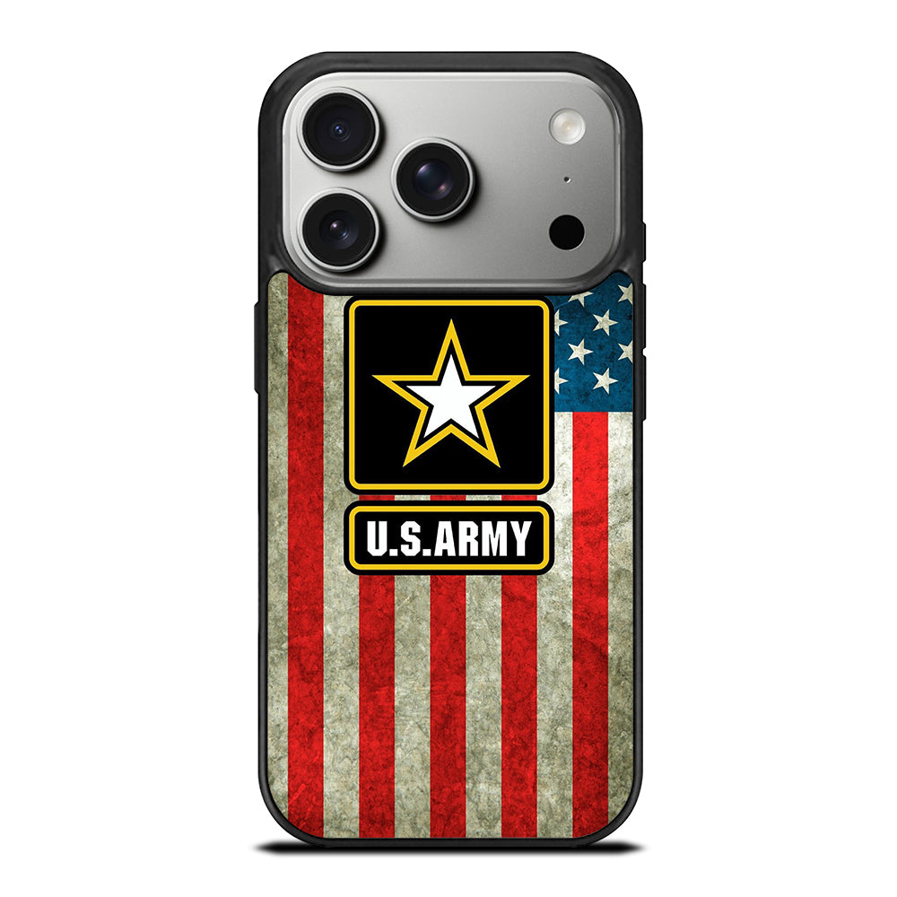 US ARMY USA MILITARY FLAG LOGO iPhone 17 Pro Case Cover