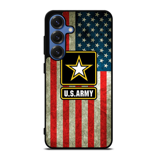US ARMY USA MILITARY FLAG LOGO Samsung Galaxy S25 Case Cover