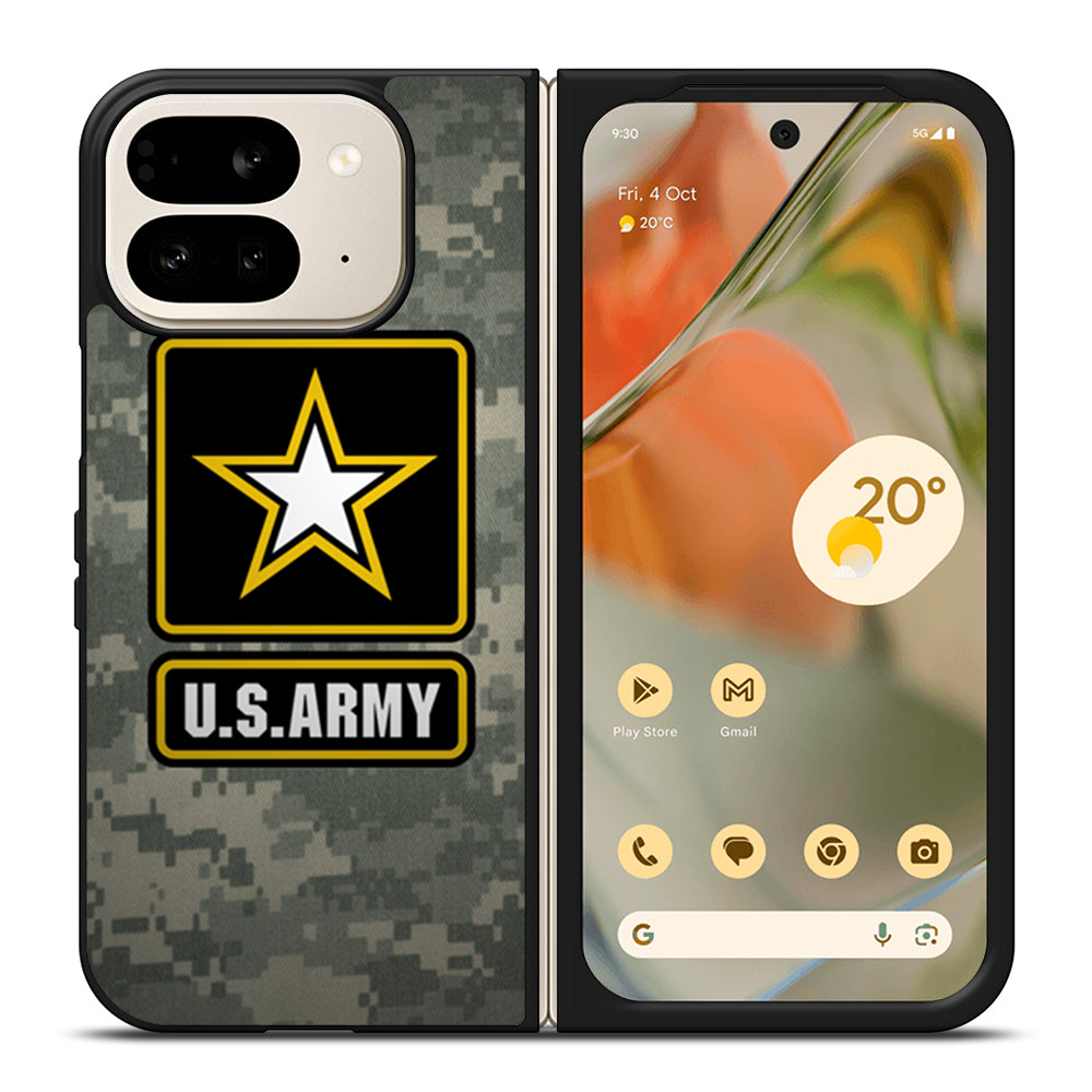 US ARMY USA MILITARY LOGO CAMO Google Pixel 9 Pro Fold Case Cover