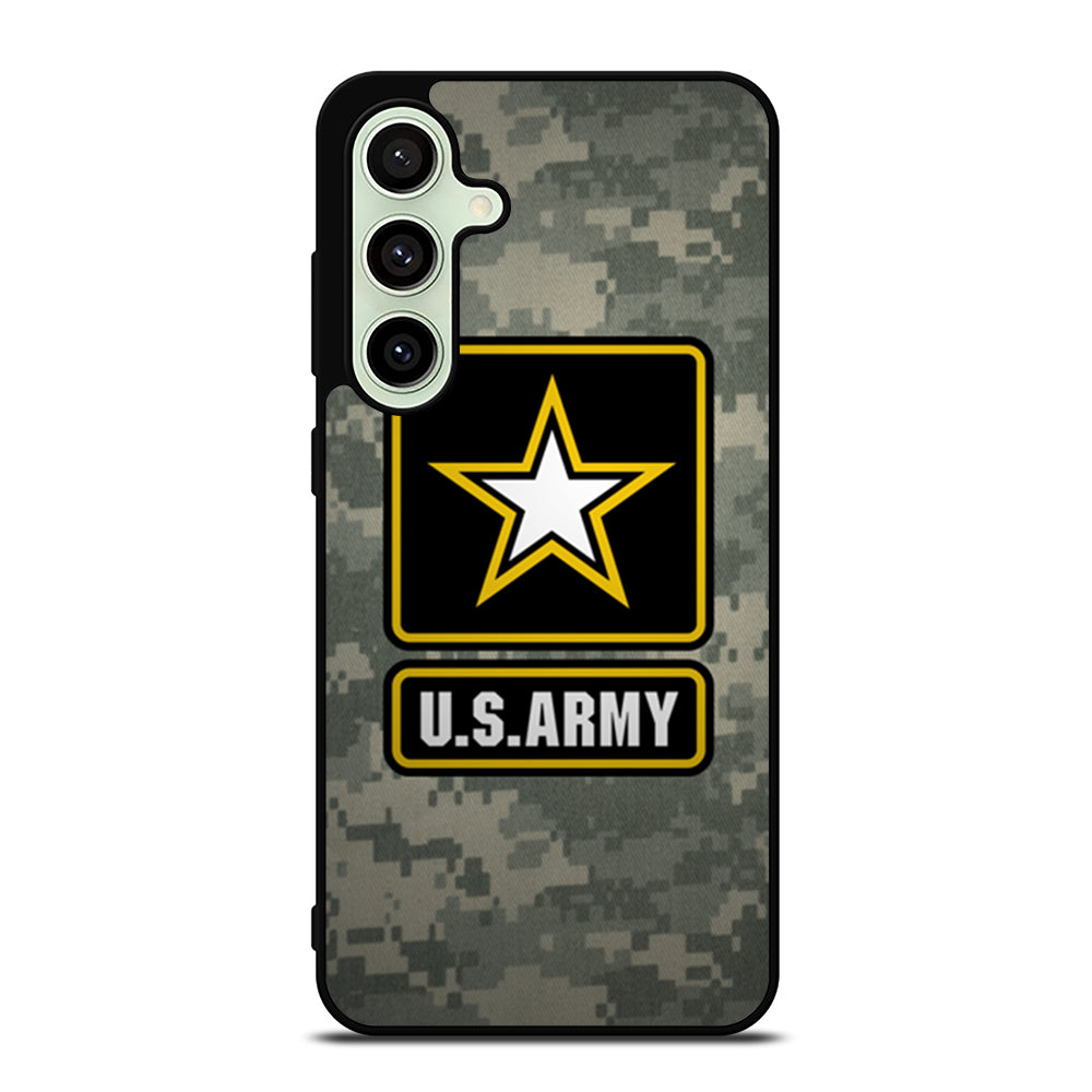 US ARMY USA MILITARY LOGO CAMO Samsung Galaxy S24 FE Case Cover