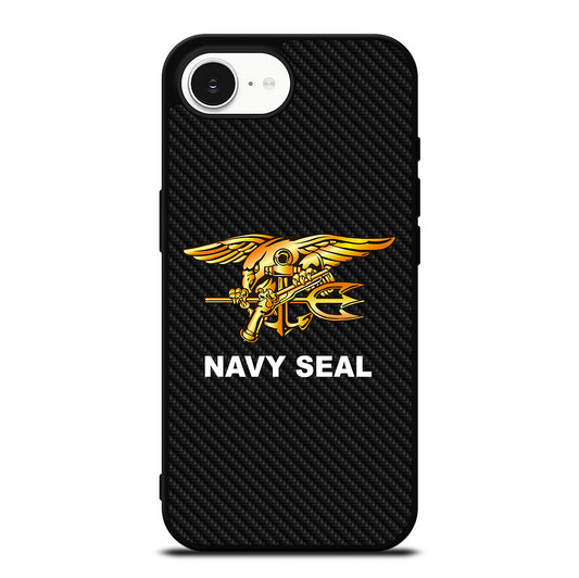 US NAVY SEAL CARBON LOGO iPhone 16e Case Cover