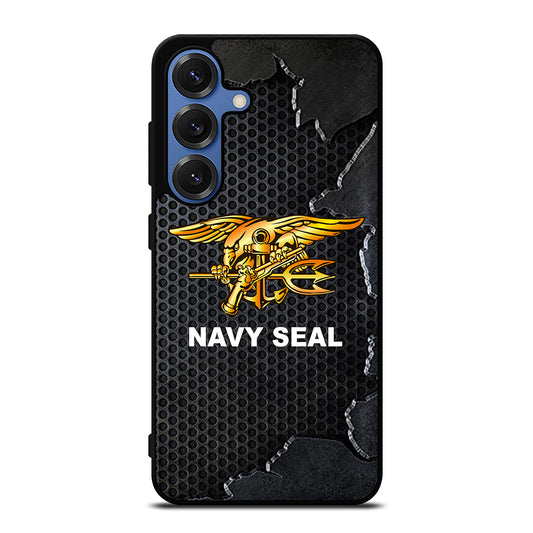 US NAVY SEAL LOGO METAL Samsung Galaxy S25 Case Cover